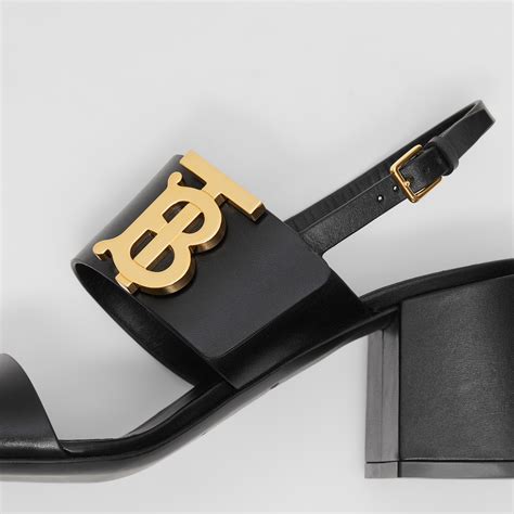 burberry men's sandals|burberry block heel sandals.